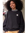 FOUR ROSES zwarte sweater