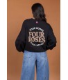 FOUR ROSES zwarte sweater
