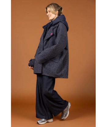 FOUR ROSES losse blauwe broek