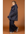FOUR ROSES losse blauwe broek