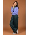 FOUR ROSES lila polopull