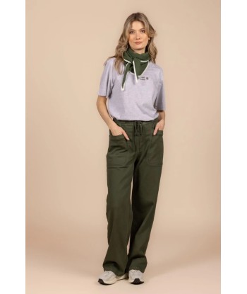 FOUR ROSES kaki broek