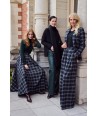 AC groene broek in leather look