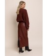 AC zachte roestkleurige cardigan