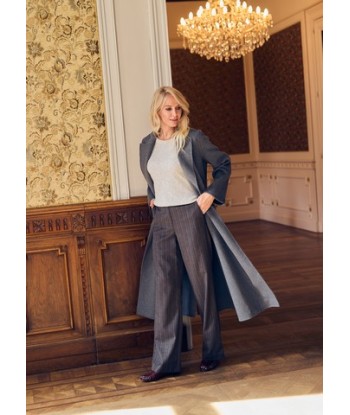 AC brede broek met bruine streep