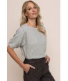 AC brede broek met bruine streep