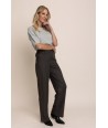 AC brede broek met bruine streep