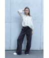 BELLITA losse bruine broek