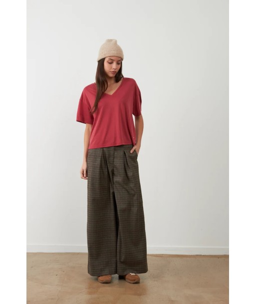 ORFEO broek met ruiten
