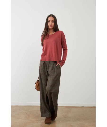 ORFEO broek met ruiten