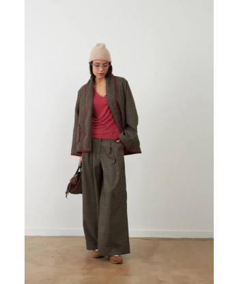 ORFEO broek met ruiten