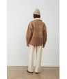 ORFEO camel vest met ruiten