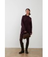 ORFEO burgundy kort kleedje