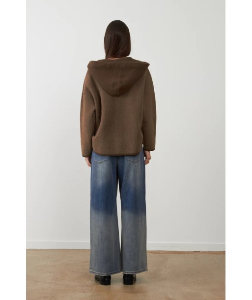 ORFEO cardigan met kap
