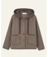 ORFEO cardigan met kap
