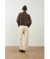 ORFEO cardigan in jacquard motief