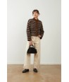 ORFEO cardigan in jacquard motief