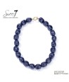 SWEET 7 korte blauwe ketting