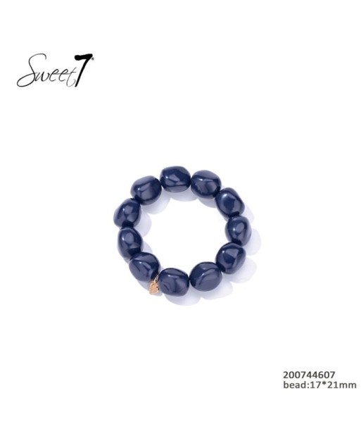 SWEET7 armband met blauwe stenen