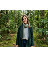 Sjaal met kaki, grijs en lichtblauw