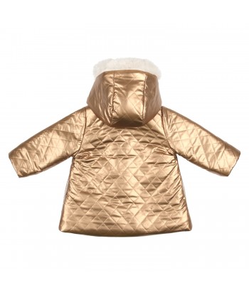 GYMP goudkleurig vestje met kap