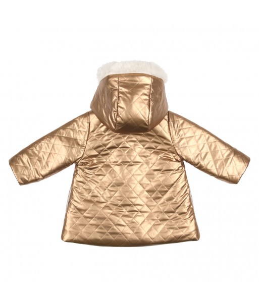 GYMP goudkleurig vestje met kap