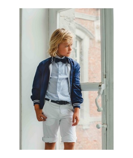 GYMP jongensjas in navyblauw