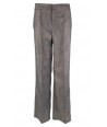 FOUR ROSES grijze broek met glans