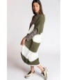 FOUR ROSES lange gebreide cardigan