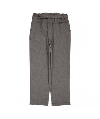 GYMP 7/8 bruine broek met riem