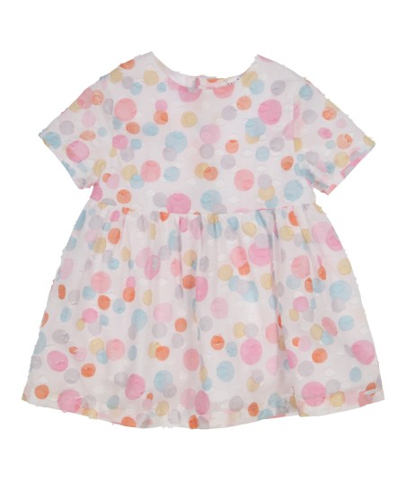 GYMP jurk met bollen in multicolor
