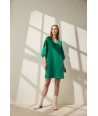 HER. korte jurk in emerald groen