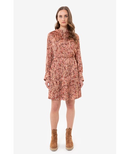 TERRE BLEUE korte rok met bloemen