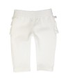 GYMP ecru broek met frullen