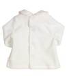 GYMP ecru pull met roze strikjes