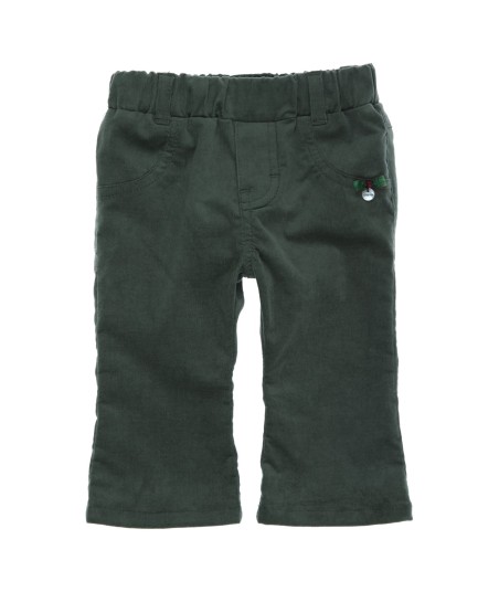 GYMP groene flared broek