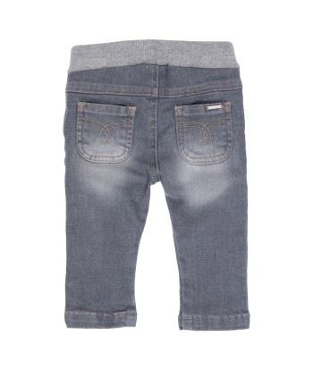 GYMP grijze jeans op elastiek