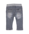 GYMP grijze jeans op elastiek