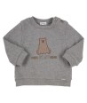 GYMP grijze sweater i feel beary good