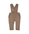 GYMP bruine broek met bretellen