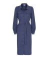 TERRE BLEUE blauwe jurk