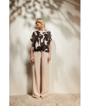 HER. effen beige broek
