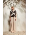 HER. effen beige broek