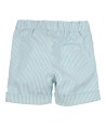GYMP short met turquoise strepen