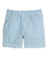 GYMP short met blauwe strepen