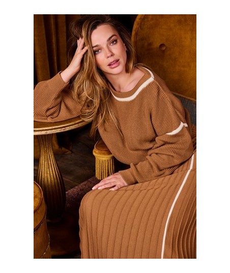 AC camel rok met plooien