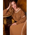 AC camel rok met plooien
