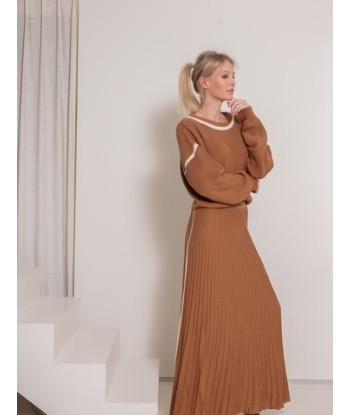 AC camel rok met plooien
