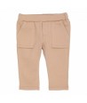 GYMP camel broek in jogging stof