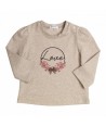GYMP lichtbruin t-shirt love